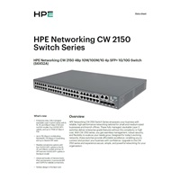 HPE Networking CW 2150 48p 10M/100M/1G 4p SFP+ 1G/10G Switch