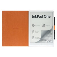 POCKETBOOK pouzdro Magnetic folio cover pro InkPad One (PB1030), tm. oranžové