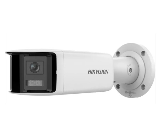 Hikvision DS-2CD2T46G2P-ISU/SL(2.8mm)(C), 4MPix IP AcuSense panoramatická kamera; IR 40m, WDR 120dB, Audio, Alarm, Mikro