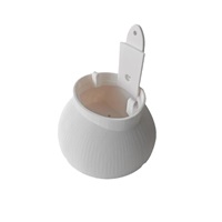 TP-LINK držák pro kamery Tapo C560WS, TC46 na stěnu, bílý s krytkou kabelů