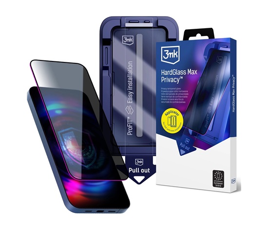 3mk tvrzené sklo Hardglass Max Privacy pro Apple iPhone 17 Pro