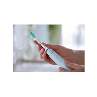Philips Sonicare 2100 HX3651/12 sonický zubní kartáček, světle modrý, SmarTimer, QuadPacer, 14denní výdrž