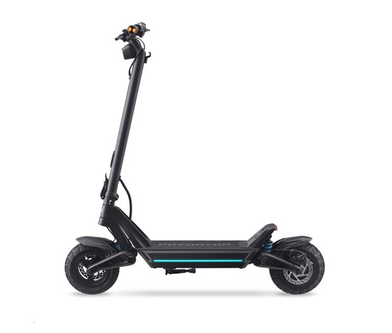 BAZAR - ACER Elektrická koloběžka Predator Thunder,48V/500W,dojezd 65km,10" kola,LED displej,nosnost 120kg,BT,IPX5,Black