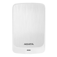 BAZAR - ADATA Externí HDD 2TB 2,5" USB 3.1 AHV320, bílý, poškozený obal