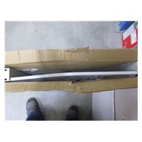 BAZAR - LEXI-Net 19" police s perforací 1U/650mm, nosnost 45kg, zadní nastavitelný úchyt, šedá - prohnutá