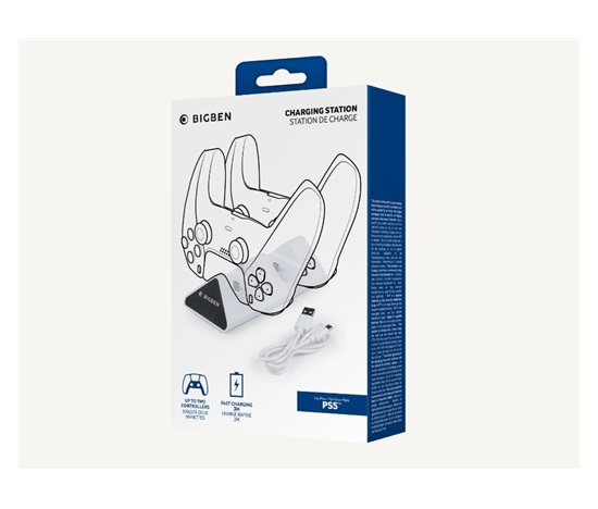 BAZAR - Nabíjecí stanice PS5DUALCHARGERV2 - Poškozený obal (Komplet)