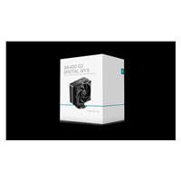 BAZAR - DEEPCOOL CPU Chladič AK400 G2 DIGITAL NYX, 1x120mm, LGA1851, AM5, černá - Poškozený obal (Komplet)