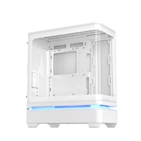 ASUS case PRIME AP304 TG ARGB WHITE, ATX, Průhledná bočnice, 4x120mm ARGB, bílá