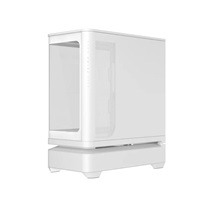ASUS case PRIME AP304 TG ARGB WHITE, ATX, Průhledná bočnice, 4x120mm ARGB, bílá