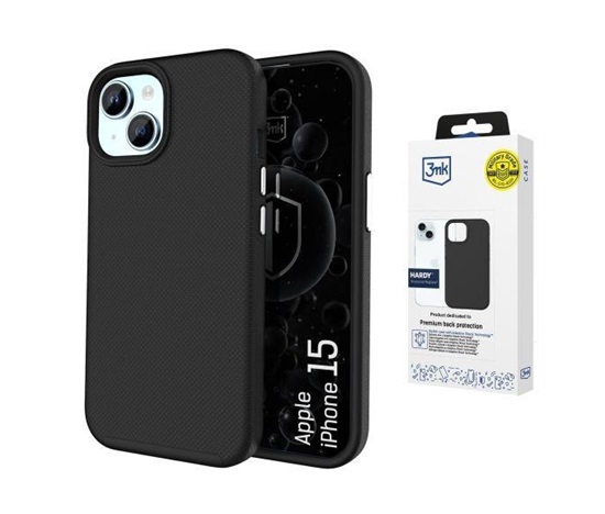 3mk ochranný kryt Hardy Shockproof MagCase pro Apple iPhone 15