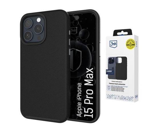 3mk ochranný kryt Hardy Shockproof MagCase pro Apple iPhone 15 Pro Max