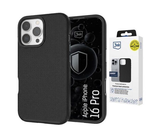 3mk ochranný kryt Hardy Shockproof MagCase pro Apple iPhone 16 Pro