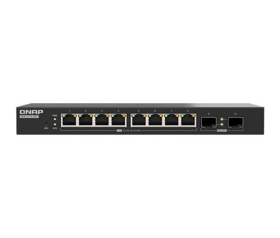 QNAP switch QSW-L2110-2S8T (8x2,5GbE,2xSFP+,fanless)