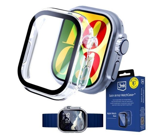 3mk Satin Armor WatchCase+ Clear 49mm pro Apple Watch Ultra/ Ultra 2/ Ultra 3