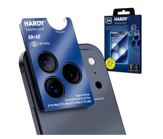 3mk Hardy Sapphire Lens pro Apple Iphone 14Pro/14Pro Max/15Pro/15Pro Max/16Pro/16Pro Max/17Pro/17Pro Max