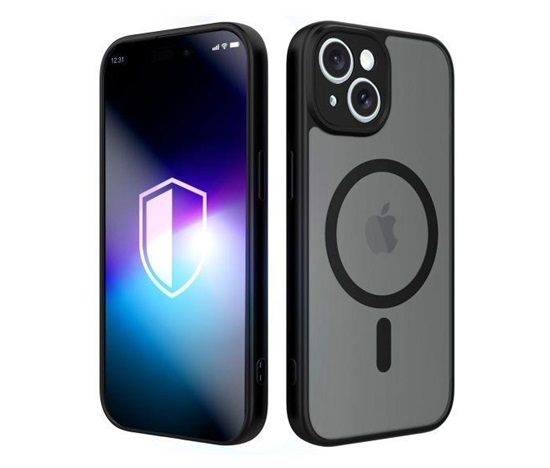 3mk ochranný kryt Misty MagCase Black pro Apple iPhone 15