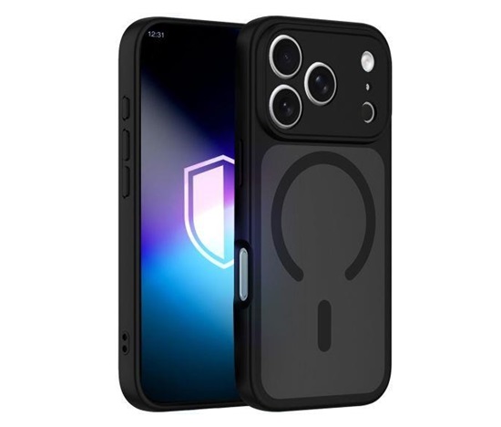 3mk ochranný kryt Misty MagCase Black pro Apple iPhone 17 Pro Max