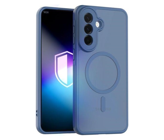 3mk ochranný kryt Misty MagCase Blue pro Samsung Galaxy A37
