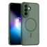 3mk ochranný kryt Misty MagCase Green pro Samsung Galaxy A37