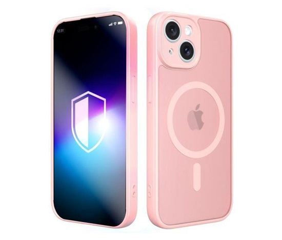 3mk ochranný kryt Misty MagCase Pink pro Apple iPhone 15