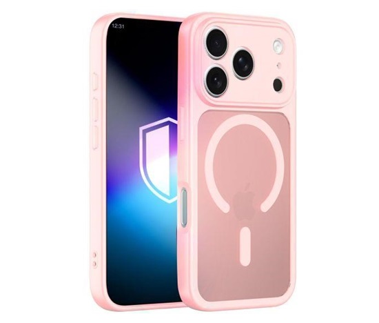 3mk ochranný kryt Misty MagCase Pink pro Apple iPhone 17 Pro Max