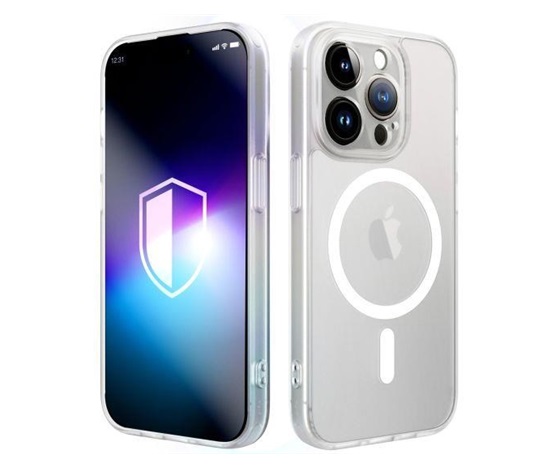 3mk ochranný kryt Misty MagCase White pro Apple iPhone 15 Pro