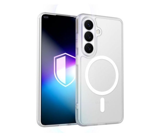3mk ochranný kryt Misty MagCase White pro Samsung Galaxy S26
