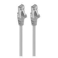 Premiumcord Patch kabel CAT 6a S-FTP,RJ45-RJ45,LSOH, AWG 26/7 0,25m šedá