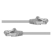 Premiumcord Patch kabel CAT 6a S-FTP,RJ45-RJ45,LSOH, AWG 26/7 0,25m šedá