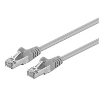Premiumcord Patch kabel CAT 6a S-FTP,RJ45-RJ45,LSOH, AWG 26/7 10m šedá