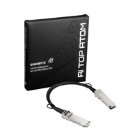 GIGABYTE AI TOP QSFP DAC kabel 400G 0.4m