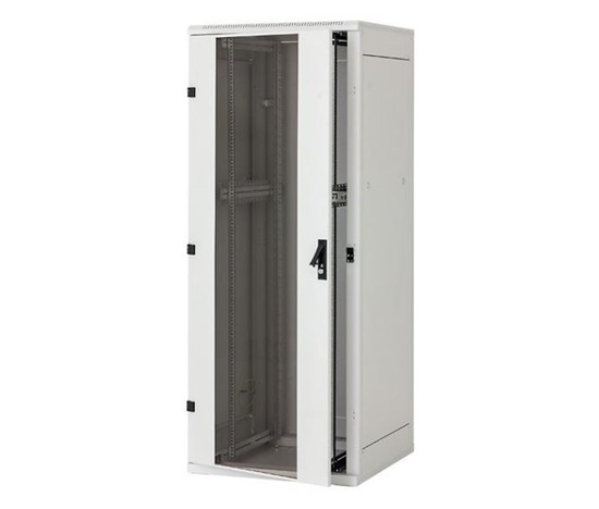 TRITON 19" rozvaděč stojanový RMA 15U 600x800, 800kg, skleněné dveře, svařovaný, černý
