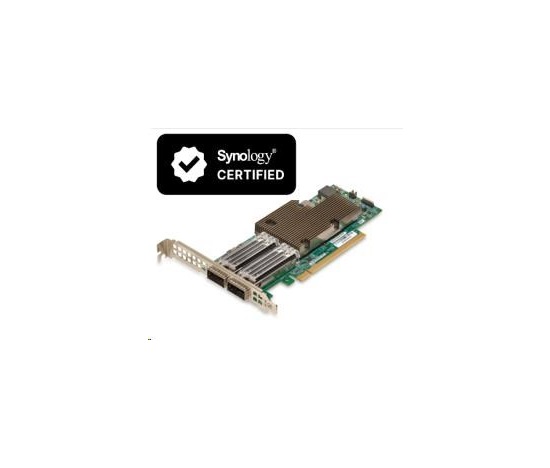 BroadCom rozšiřující karta 2x 100GbE (2xQSFP56) - Synology certifikováno