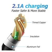 PremiumCord Kabel USB typ C/M zahnutý konektor 90° - USB 3.0 A/M, 1m