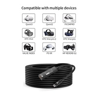 PremiumCord USB-C 3.2 Gen 2 repeater a prodlužovací kabel Male-Female, 10Gbps Aluminium 7m