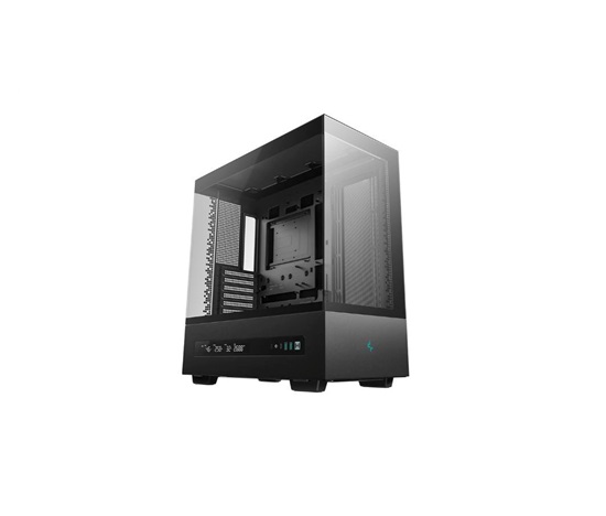 BAZAR DEEPCOOL Case CH690 DIGITAL, ATX, Průhledná bočnice, černá, ROZBALENO