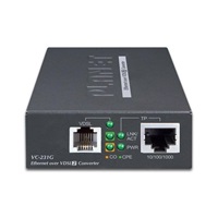Planet VC-231Gv2, Eth. VDSL2 konvertor, 1000Base-T, master/slave, profil 30a/35b, G.993.5 Vectoring, G.INP, RJ-11
