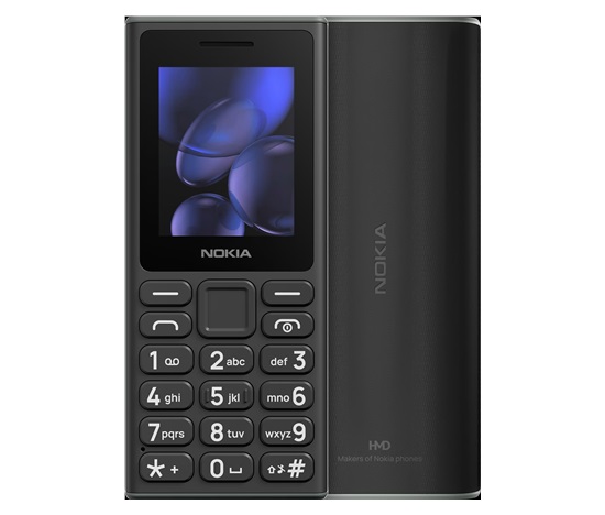 Nokia 105 Dual SIM, 2G, černá (2025), (CZ, SK, HU)