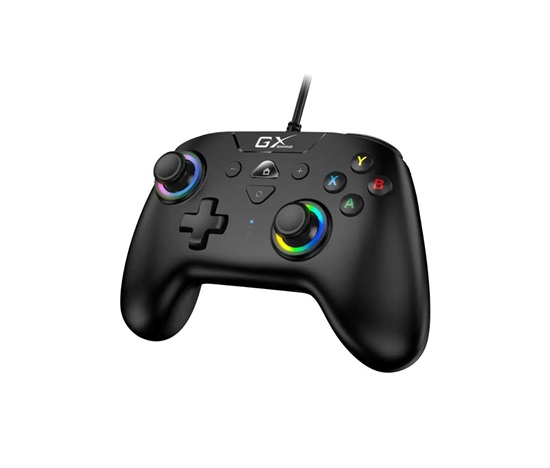 GENIUS GX Gaming gamepad GX-23UV/ drátový/ USB/ duální vibrace/ pro PC, PS3, PS4, Switch, Switch Lite a Android