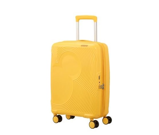 American Tourister MICKEY MAGIC SPINNER 55/20 EXP TSA MICKEY FLOWER YELLOW