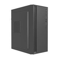 EUROCASE skříň MC EC-180-5, mATX, 2x USB-A, černá