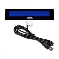 Virtuos LCD zákaznický displej Virtuos FL-2026MB 2x20, USB, bílý