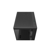 BAZAR - DEEPCOOL Case CG380 3F, mATX, ARGB, Průhledná bočnice, 3x120mm Fan, černá - Rozbaleno (Komplet)