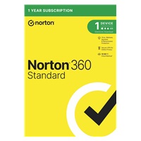 NORTON 360 STANDARD 10GB + VPN 1 uživatel pro 1 zařízení na 1 rok ESD 1+1 (50%)