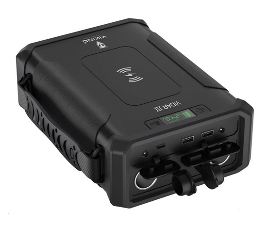 BAZAR - Viking outdoorová powerbanka VIDAR III, 96000 mAh, bezdrátové nabíjení - Po opravě (Komplet)