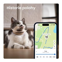 Tractive CAT 6 Mini – Smart Cat GPS Tracker & Health Monitor with integrated collar – Brown