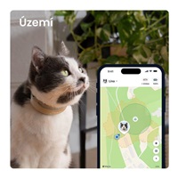 Tractive CAT 6 Mini – Smart Cat GPS Tracker & Health Monitor with integrated collar – Brown