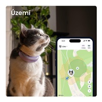 Tractive CAT 6 Mini – Smart Cat GPS Tracker & Health Monitor with integrated collar – Lavender