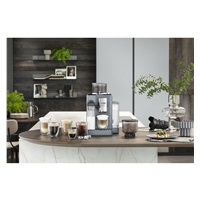 DeLonghi Rivelia EXAM440.55.G, automatický kávovar šedý, LatteCrema, Bean Switch, Bean Adapt, 16 nápojů