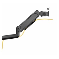 GEMBIRD Držák 3 monitorů na stůl MA-DA3-01, naklápěcí, až do 27” a 7kg, černý